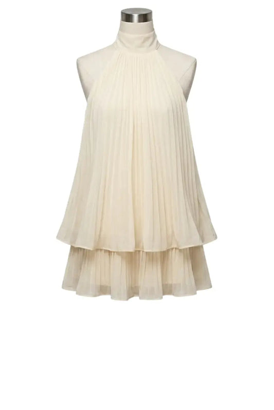 Soleil Halter Mini Dress