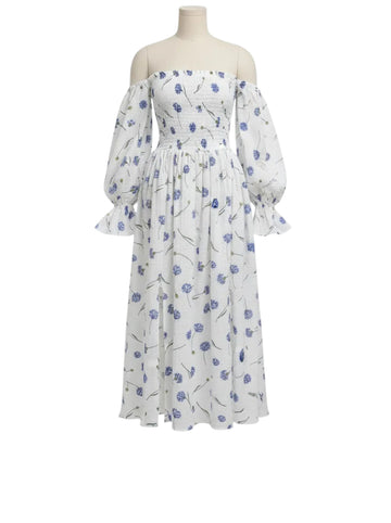 Breeze Cotton Mid-Calf Dress