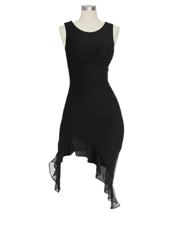 Fitted Short Tube Dress – Sleeveless Clubwear