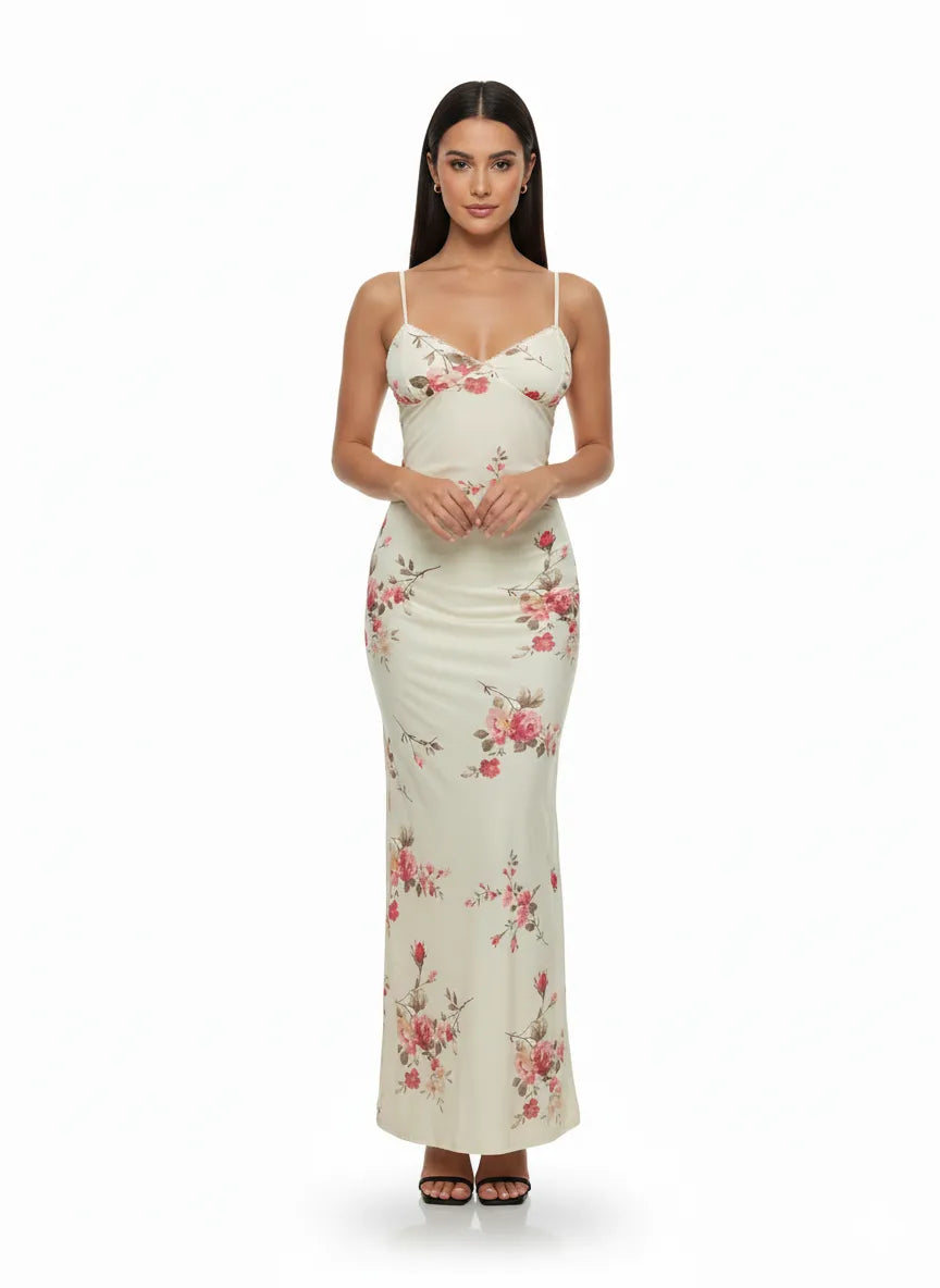 Dusk Minimal Knit Maxi Dress