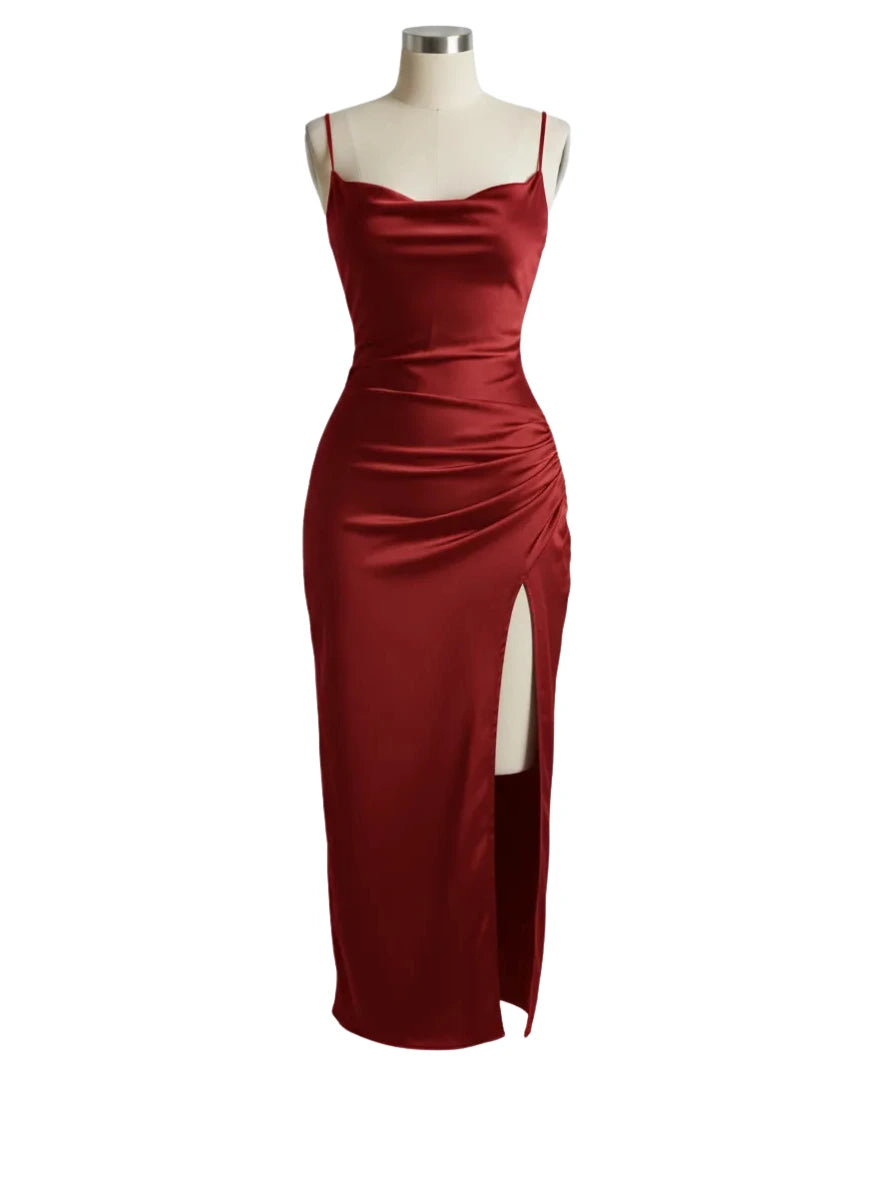Urban Flow Dress – Slim & Minimal Ankle Dress