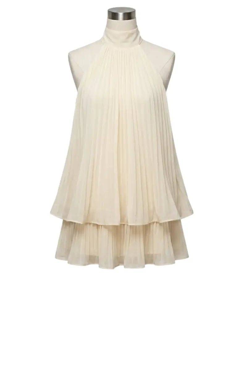 Soleil Halter Mini Dress