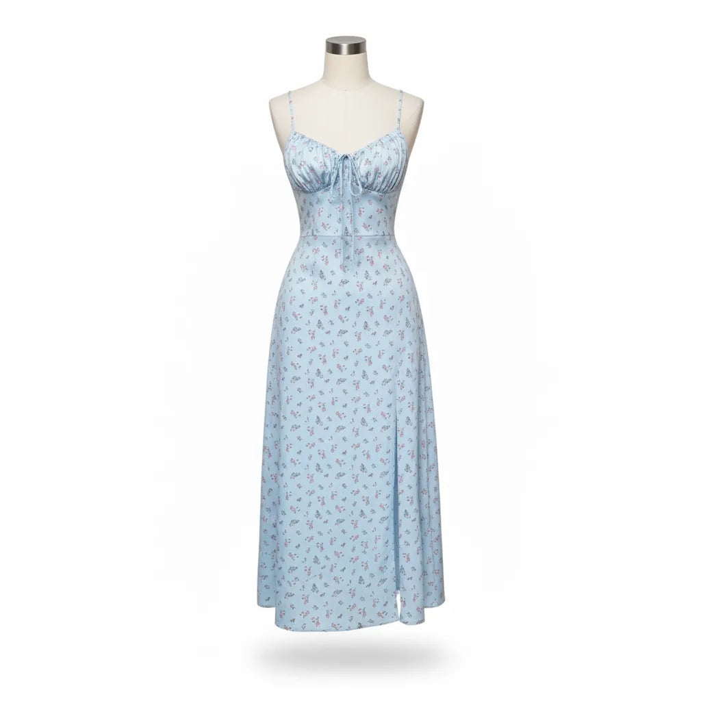 Liora Printed Camisole Midi Dress